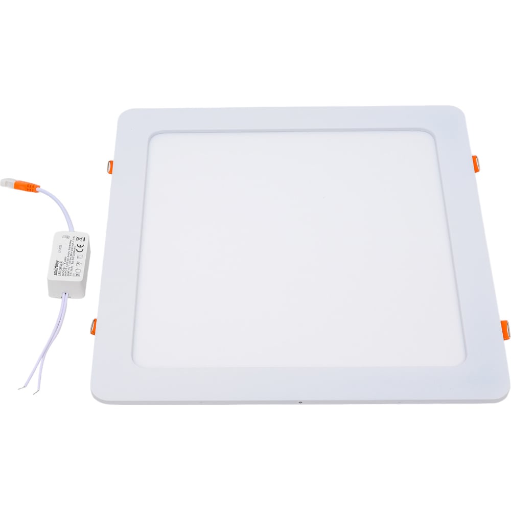 Изображение товара Встраиваемый светильник Smartbuy LED DL Square-24w 4000K IP20 для потолка