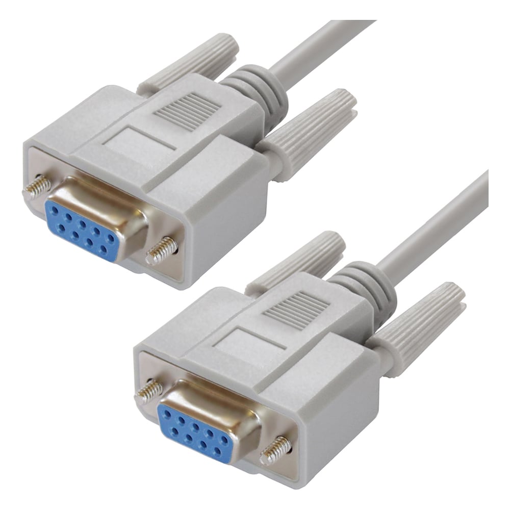 фото Кабель gcr 4.0m rs-232-rs-232 9f-9f premium серый 30 awg vivdbi9cf2f-4m