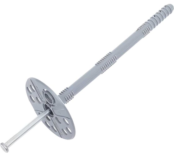 Изображение товара Дюбель для теплоизоляции Gigant (гриб) 10x160 с металлическим гвоздём 50 шт 123868