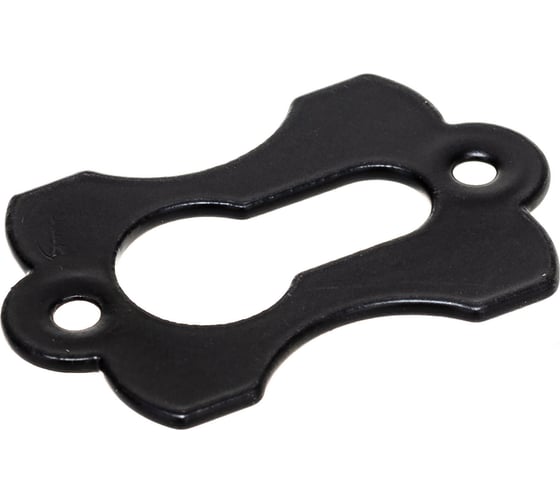 Изображение товара Декоративная накладка под евроцилиндр Amig черная 12-60х38