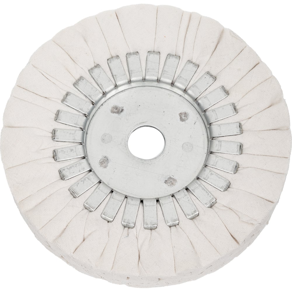 Изображение товара Круг полировальный текстильный 150 мм H20 брендт TL12064 металлическая оправка