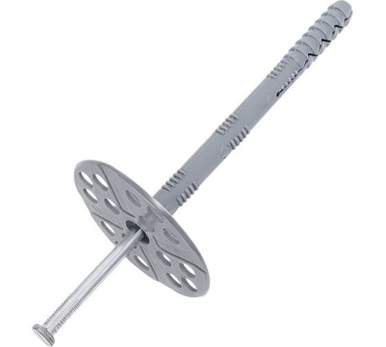 Изображение товара Дюбель для теплоизоляции Gigant (гриб) 10x120 с металлическим гвоздём 50 шт 123871