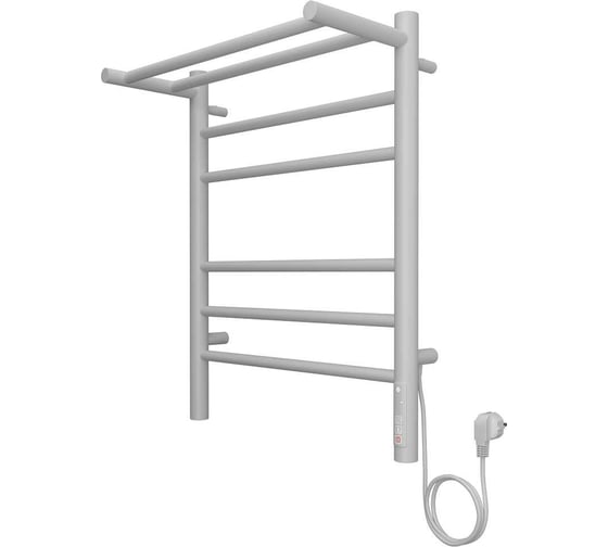 Изображение товара Полотенцесушитель Terminus Аврора с полкой П6 450x600 электро КС 9003 матовый 4670078556783