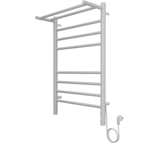 Изображение товара Полотенцесушитель Terminus Аврора с полкой П8 500x800 электро КС 9003 матовый 4670078554208