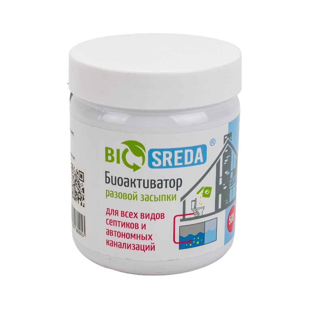 Биоактиватор для всех видов септиков и автономных канализаций BIOSREDA жидкий биоактиватор для септиков и автономных систем expel