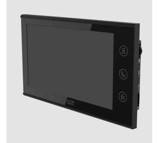 Изображение товара Монитор видеодомофона CTV -M5700 B, поддержка форматов AHD, TVI, CVI и CVBS с разрешением 1080p/720p/960H, встроенный модуль Wi-Fi, черный 10-0000968