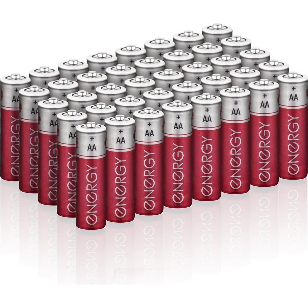 Изображение товара Батарейки солевые ENERGY R6/10S AA 40 шт. Надежный источник питания