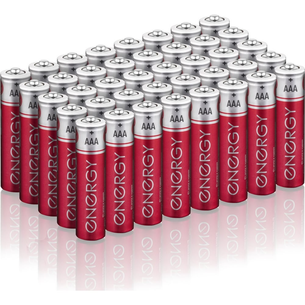 Изображение товара Батарейки солевые ENERGY R03/10S AAA 40 штук