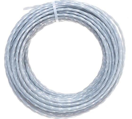 Изображение товара Леска для триммера PROFI (2.0 мм х 15 м; витой квадрат) SKRAB 28320