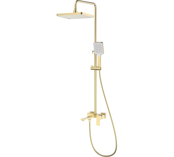 Изображение товара Душевая система для ванны SPLENKA золотой сатин S01.24.03