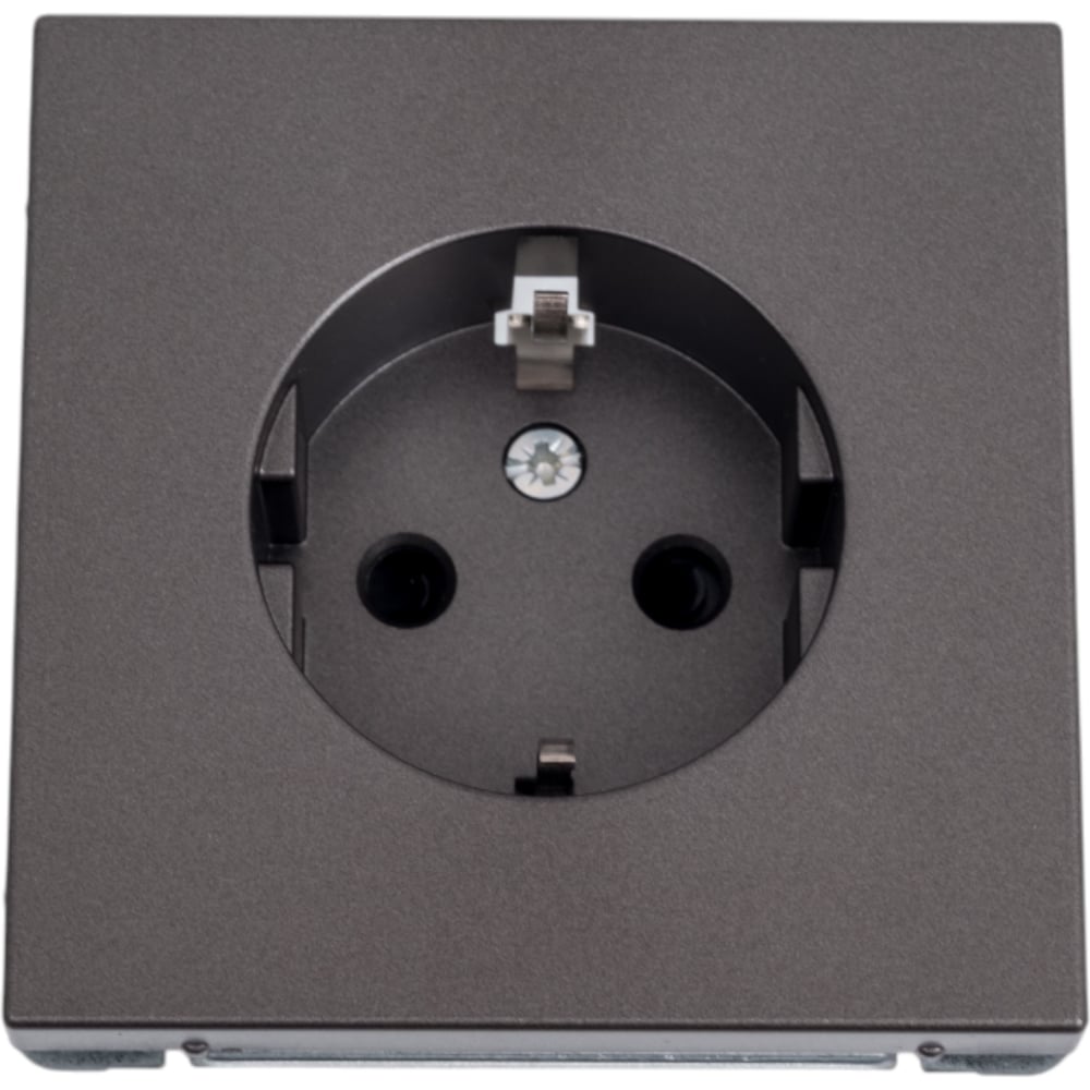 Изображение товара Розетка Systeme Electric ArtGallery Мокко с заземлением 16А