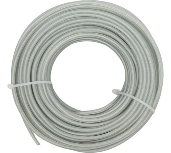 Изображение товара Леска для триммера PROFI (3.0 мм х 15 м; круг со стальным сердечником) SKRAB 28456