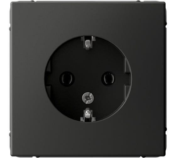 Изображение товара Розетка с заземлением ArtGallery Systeme Electric 16А, механизм, Базальт GAL001443