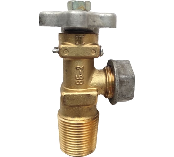 Изображение товара Вентиль ВБ-2 для пропанового баллона, резьба СП21,8 левая Профессионал 000102