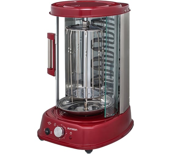 Изображение товара Вертикальная печь/шашлычница OURSSON темная вишня VR1522B/DC