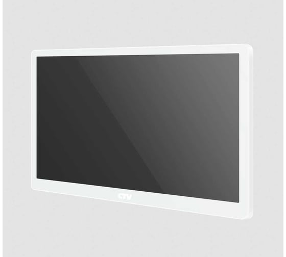 Изображение товара Монитор видеодомофона CTV -M5801 W, с технологией Touch Screen, сенсорным IPS экраном 8", поддержка форматов AHD, TVI, CVI и CVBS, белый 10-0000961