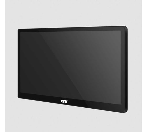 Изображение товара Монитор видеодомофона CTV -M5801 B, с технологией Touch Screen, сенсорным IPS экраном 8", поддержка форматов AHD, TVI, CVI и CVBS, черный 10-0000960