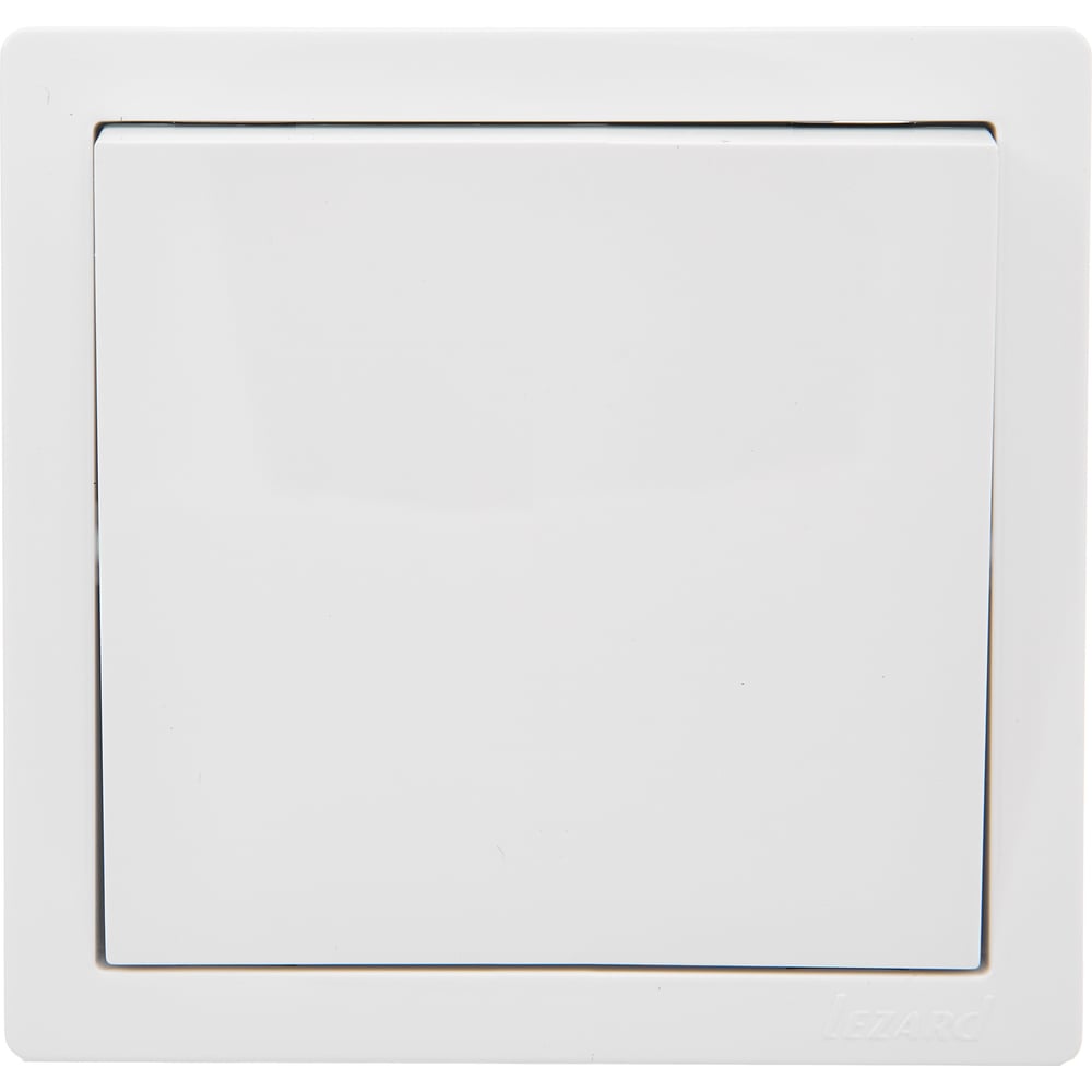 Изображение товара Выключатель Lezard LETO белый 1 клавиша для освещения