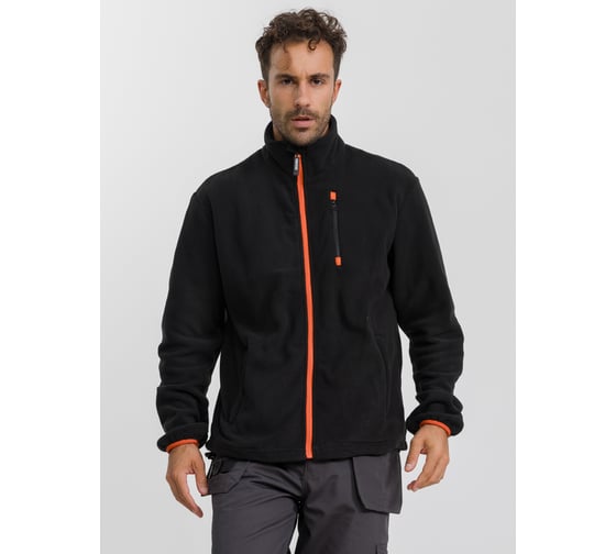 Изображение товара Куртка флисовая DOWELL чёрная, размер XXL D81500-XXL