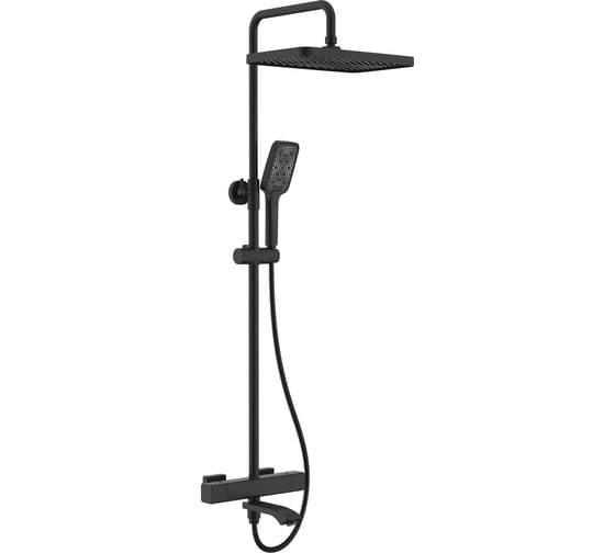 Изображение товара Душевая система для ванны с термостатом RAGLO черный R01.26.06