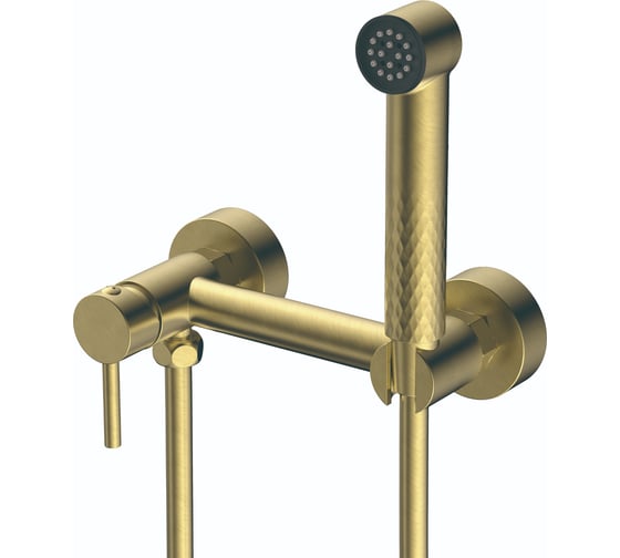 Изображение товара Смеситель для гигиенического душа SPLENKA золотой сатин S99.51.03