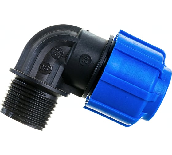 Изображение товара Отвод RTP с наружной трубной резьбой PN 16 D 20х3 4 11550