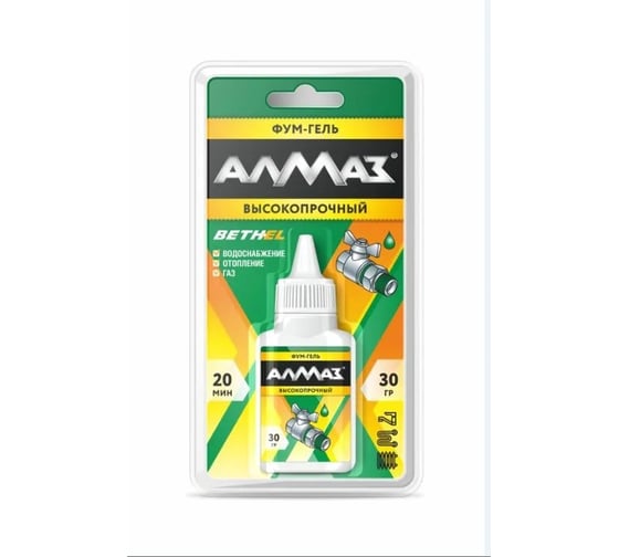 Изображение товара Фум-гель Aлмаз «Алмаз» высокопрочный, 30 г AG-563