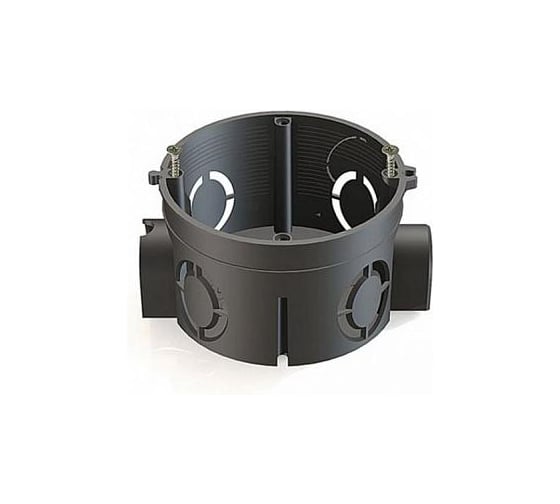 Изображение товара Установочная коробка GREENEL D68х42 для кирпичных стен ЧЕРНАЯ GE40010-05