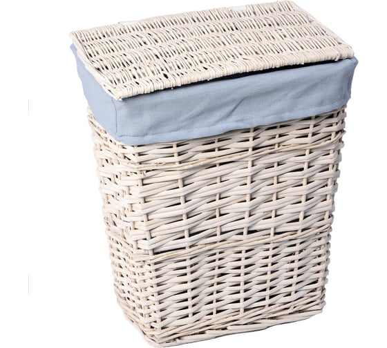 Изображение товара Плетеная корзина с крышкой WasserKraft Lippe WB-450-L