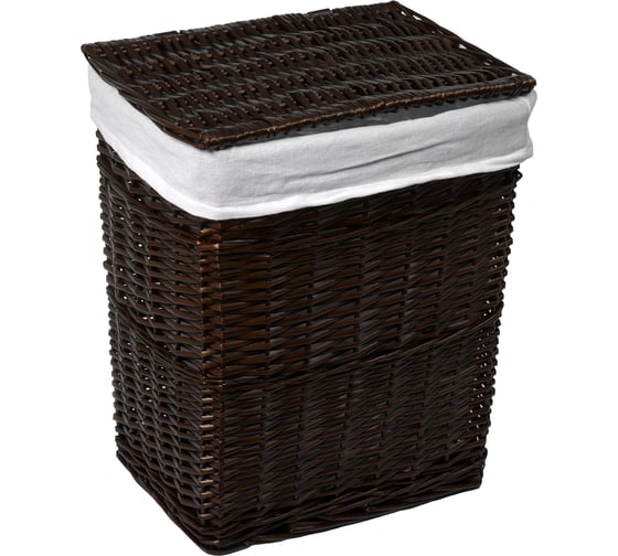Изображение товара Плетеная корзина с крышкой WasserKraft Isar WB-130-L