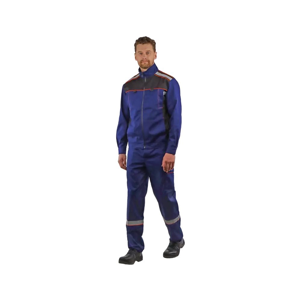 Изображение товара Костюм FORT 61 Мастер Форт куртка и полукомбинезон, темно-синий черный, 60-62 рост 170-176