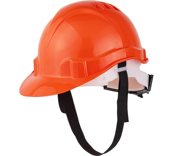 Изображение товара Защитная каска КЭС Европласт с храповым механизмом КАС104 цвет оранжевый 90103005