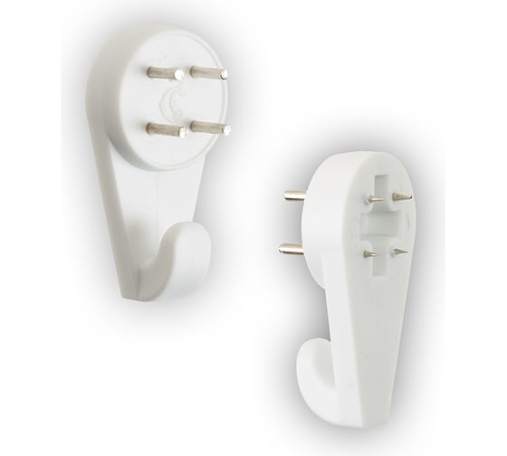 Изображение товара Крючки настенные средние Gamma KRK-08 8x15 мм, 5 шт. 488671