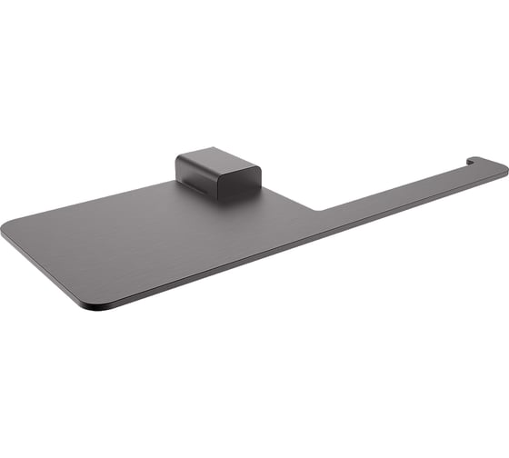 Изображение товара Бумагодержатель с полочкой для телефона RAGLO графит R301.03.09