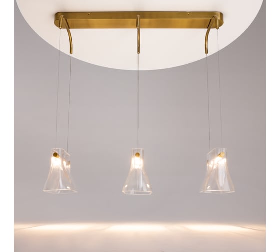 Изображение товара Подвесной светильник MAYTONI Cabaret LED 20W Латунь MOD170PL-L24BS3K