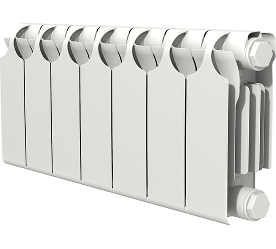 Изображение товара Радиатор биметаллический Теплоприбор с межосевым расстоянием 200мм, 7 секций БР1-200/07