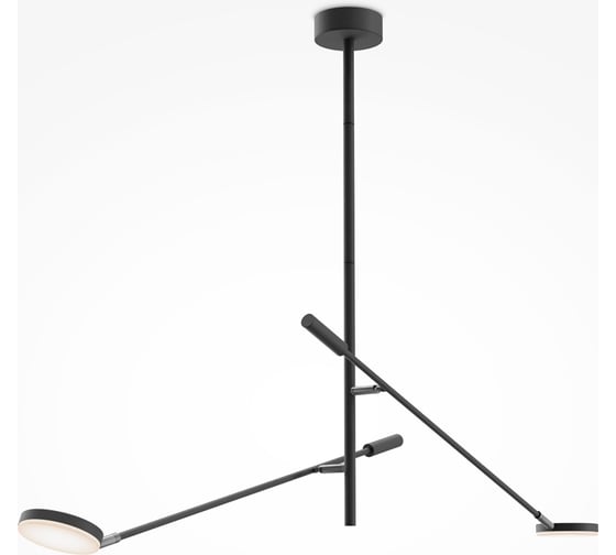 Изображение товара Потолочный светильник MAYTONI Fad LED 15W Черный MOD070CL-L15B3K1