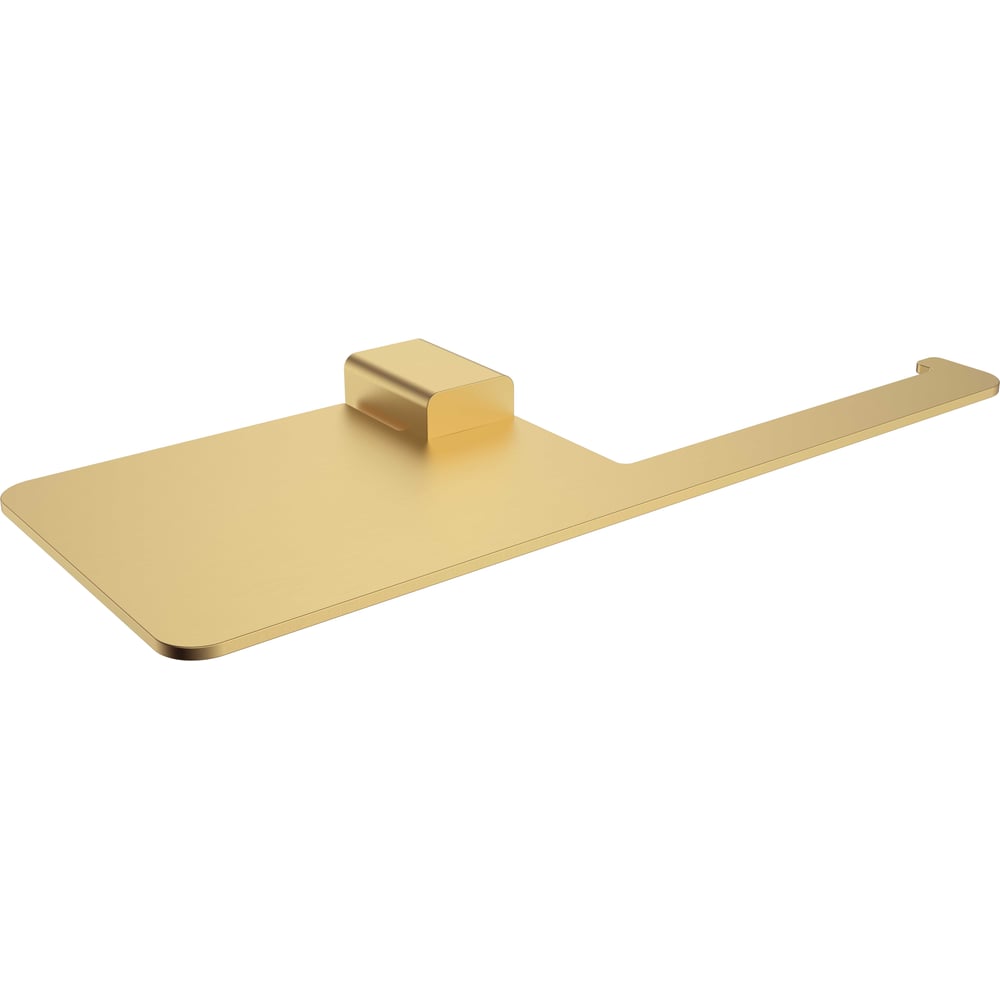 Изображение товара Бумагодержатель с полочкой для телефона RAGLO золотой сатин R301.03.03