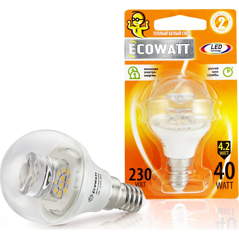 фото Светодиодная лампа ecowatt