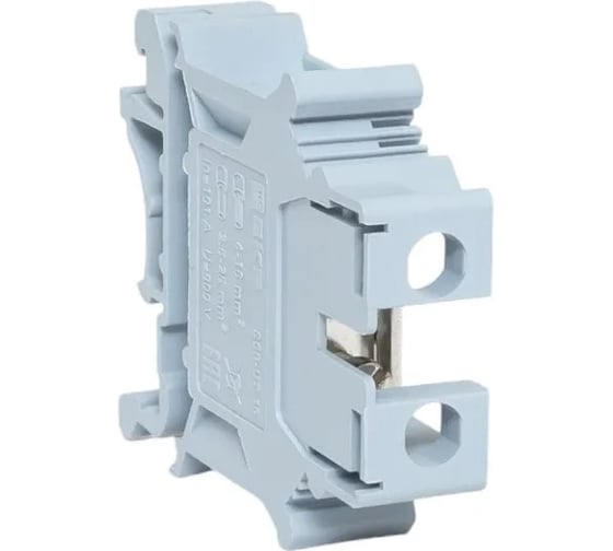 Изображение товара Клеммная колодка винтовая EKF 16 UT серая scr-ut-16-g