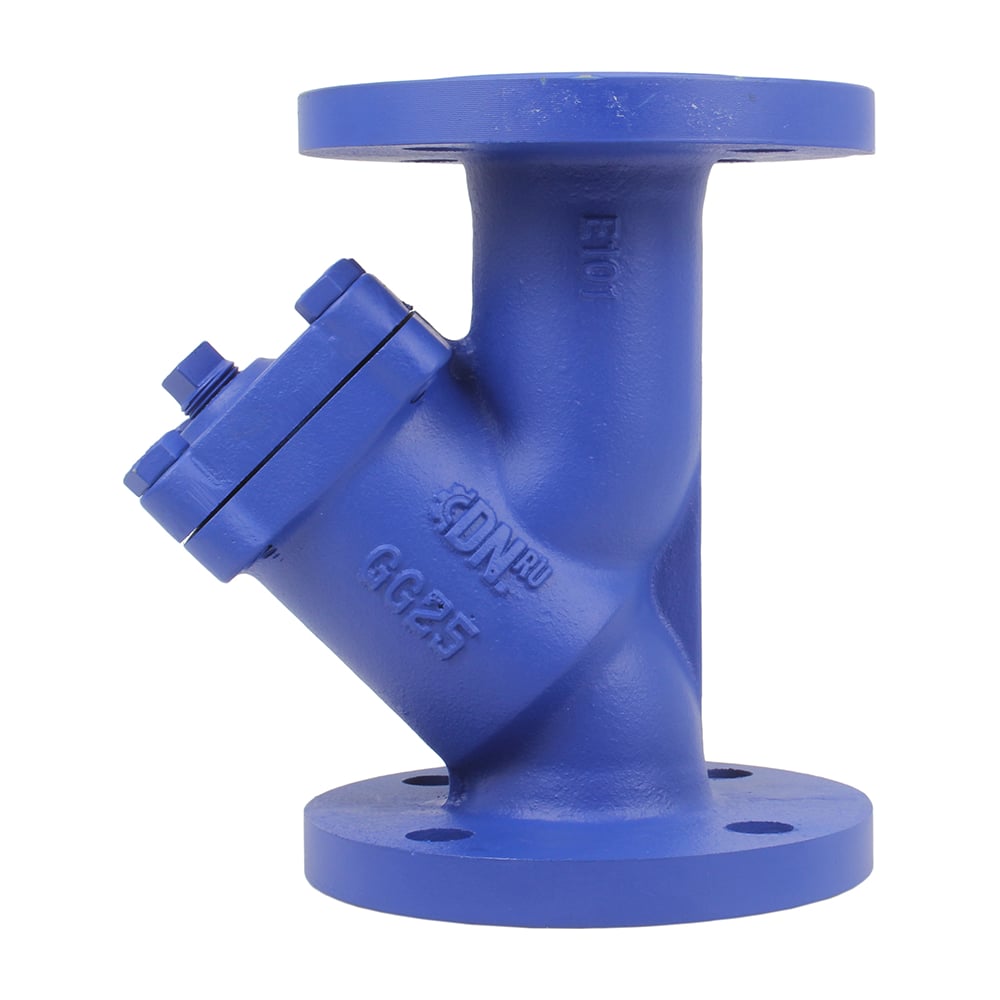 Изображение товара Фильтр сетчатый DN.ru уплотнение металл Ду350 Ру16 чугунный фланцевый