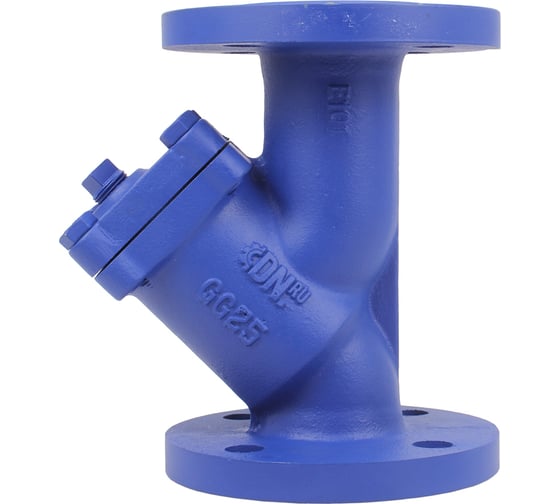 Изображение товара Фильтр сетчатый DN.ru уплотнение – metal Ду350 Ру16 чугунный, фланцевый D260-02471