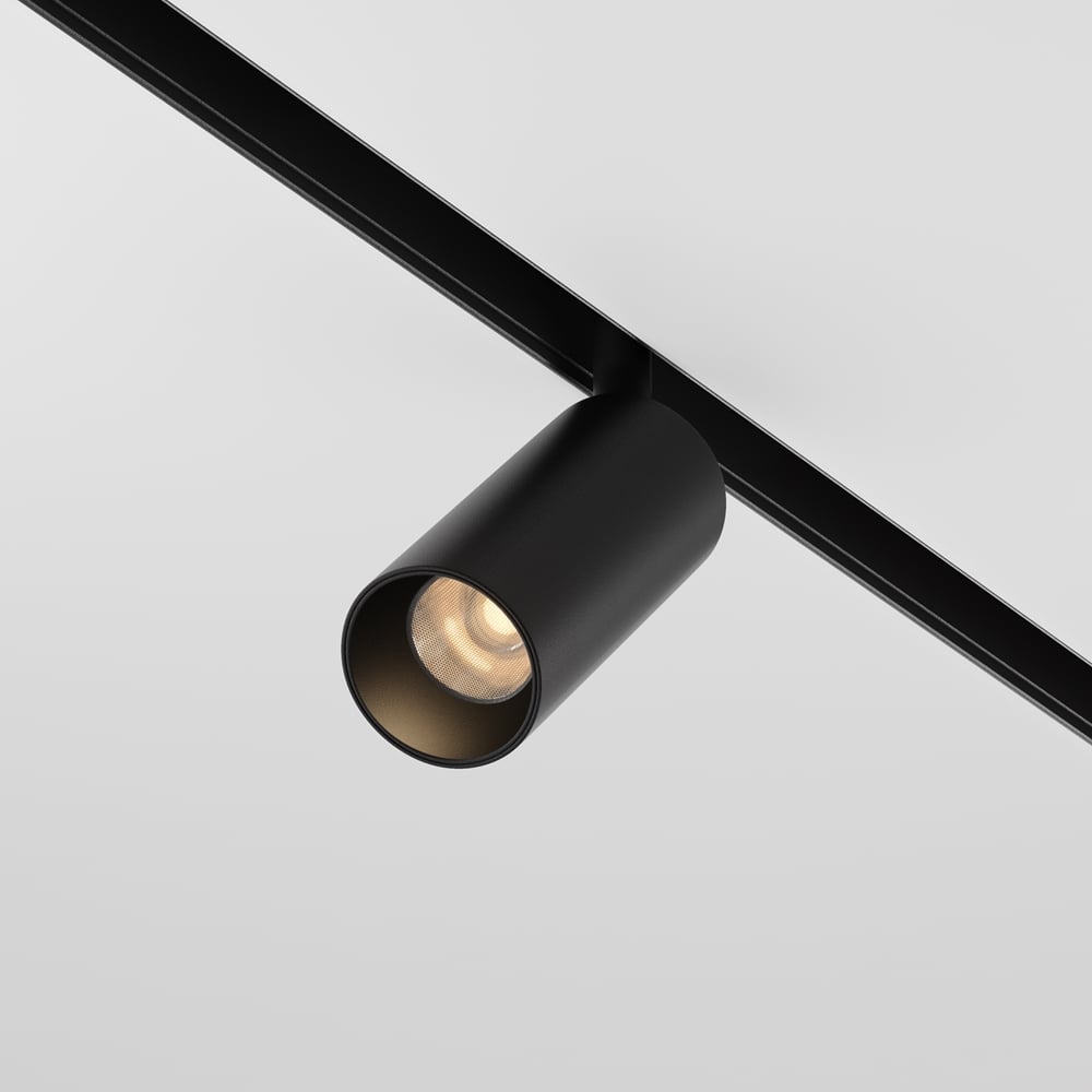 Изображение товара Трековый светильник MAYTONI Focus Led Exility 2700K 5Вт, черный цилиндр