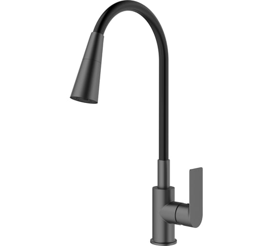Изображение товара Смеситель для кухни SPLENKA графит/черный S05.43.09