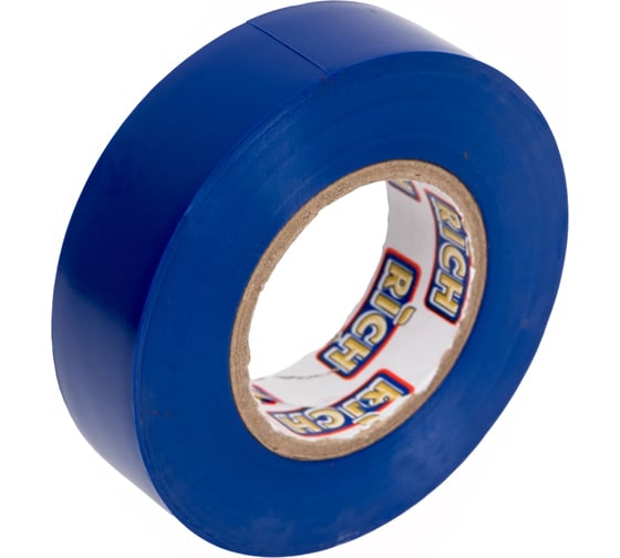 Изображение товара Изолента RICH 19 мм, 20 м, синяя 116107