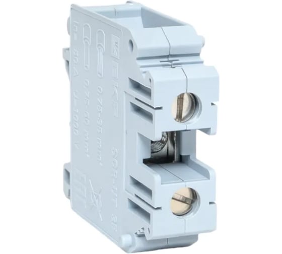 Изображение товара Клеммная колодка винтовая EKF 35 UT серая scr-ut-35-g