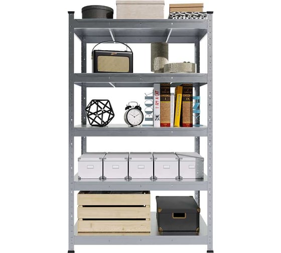 Изображение товара Стеллаж металлический First Logistik HIT 912x500x1520/5 полок, оцинкованный LS 0910515.5М00-000