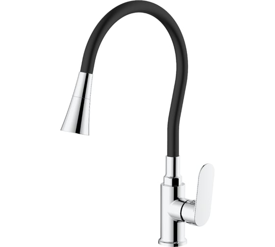 Изображение товара Смеситель для кухни SPLENKA хром/черный S41.43