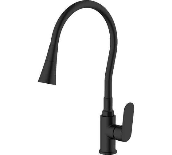 Изображение товара Смеситель для кухни SPLENKA черный S41.43.06