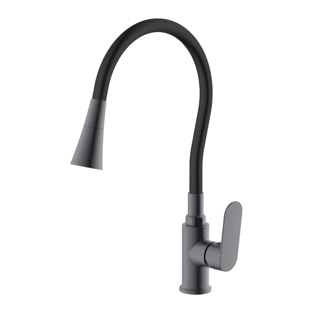 Изображение товара Смеситель для кухни SPLENKA S41.43.09 графит/черный